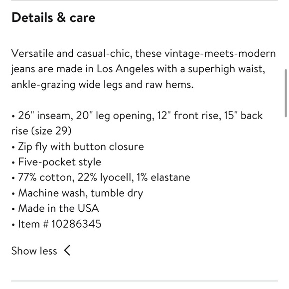 Mother The Maven jean - size 26 - color ForSure - EUC - Picture 6 of 7